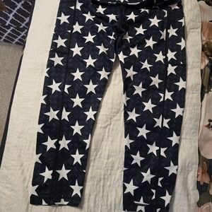 CVG Stars Capri Leggings, Size M